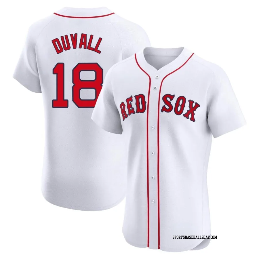 Adam Duvall Men's Boston Red Sox White Elite Home Jersey