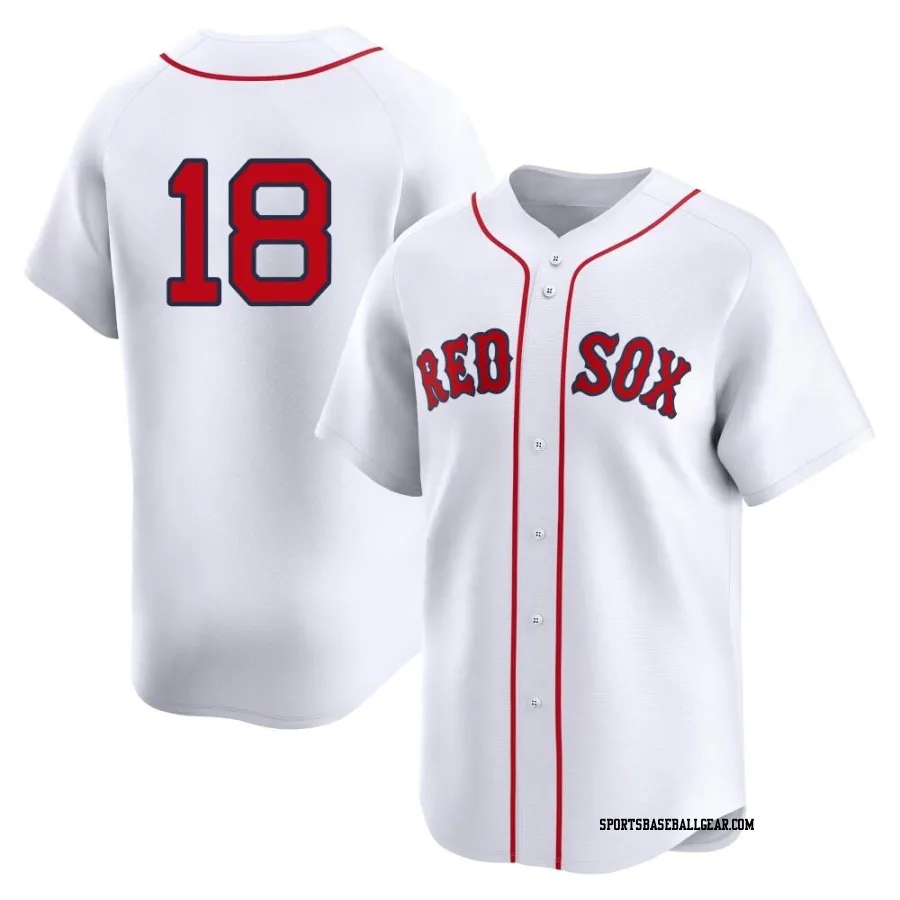 Adam Duvall Men's Boston Red Sox White Limited 2nd Home Jersey