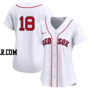 Adam Duvall Women's Boston Red Sox White Limited 2nd Home Jersey