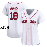 Adam Duvall Women's Boston Red Sox White Limited Home Jersey