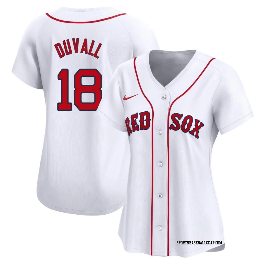 Adam Duvall Women's Boston Red Sox White Limited Home Jersey