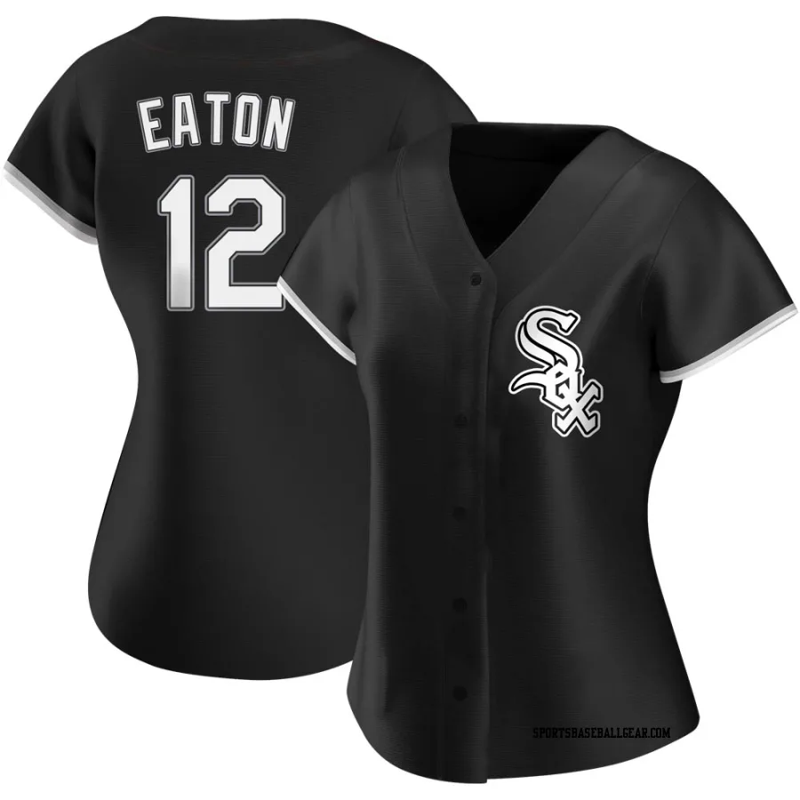 Adam Eaton Women's Chicago White Sox Black Authentic Alternate Jersey