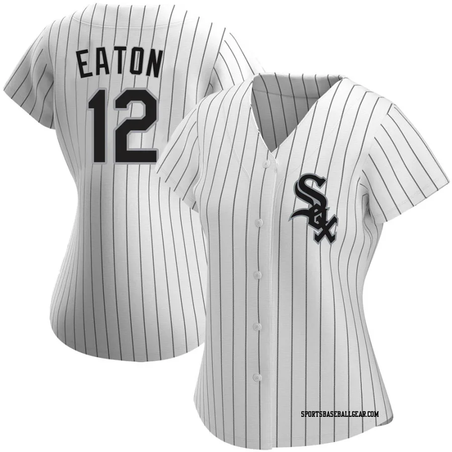 Adam Eaton Women's Chicago White Sox White Authentic Home Jersey