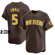 Adam Engel Men's San Diego Padres Brown Limited Away Jersey