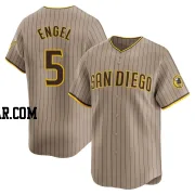 Adam Engel Men's San Diego Padres Limited Tan Alternate Jersey