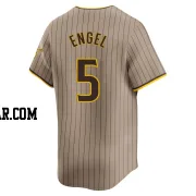 Adam Engel Men's San Diego Padres Limited Tan Alternate Jersey