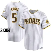 Adam Engel Men's San Diego Padres White Limited Home Jersey