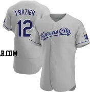 Adam Frazier Men's Kansas City Royals Gray Authentic Road Jersey