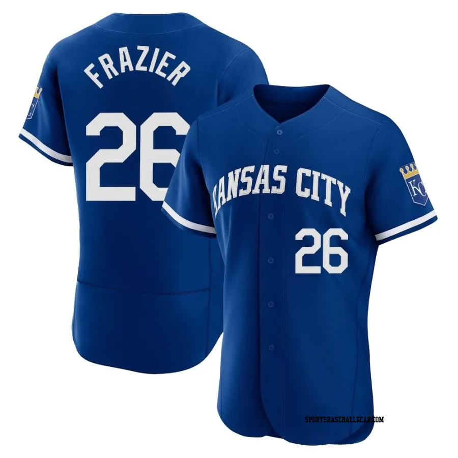 Adam Frazier Men's Kansas City Royals Royal Authentic 2022 Alternate Jersey