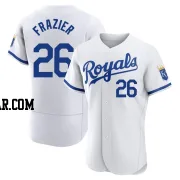 Adam Frazier Men's Kansas City Royals White Authentic 2022 Home Jersey