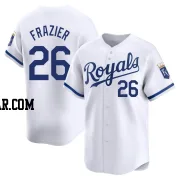 Adam Frazier Youth Kansas City Royals White Limited Home Jersey