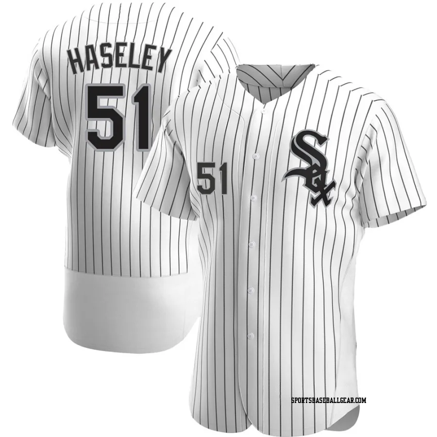 Adam Haseley Men's Chicago White Sox White Authentic Home Jersey