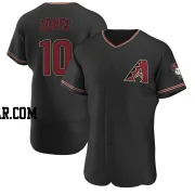 Adam Jones Men's Arizona Diamondbacks Black Authentic Alternate Jersey