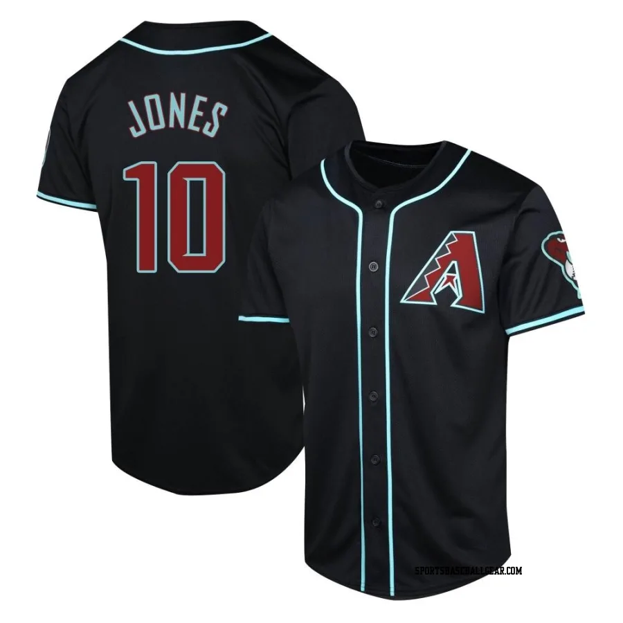 Adam Jones Men's Arizona Diamondbacks Black Limited Alternate Jersey