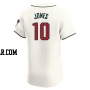 Adam Jones Men's Arizona Diamondbacks Cream Elite Home Jersey