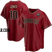 Adam Jones Men's Arizona Diamondbacks Red Replica Alternate 2023 World Series Jersey