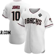 Adam Jones Men's Arizona Diamondbacks White Authentic Crimson Home 2023 World Series Jersey