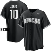 Adam Jones Men's Arizona Diamondbacks White Replica Black 2023 World Series Jersey