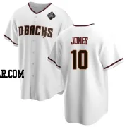 Adam Jones Men's Arizona Diamondbacks White Replica Home 2023 World Series Jersey