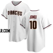 Adam Jones Men's Arizona Diamondbacks White Replica Home Jersey