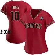 Adam Jones Women's Arizona Diamondbacks Red Authentic Alternate 2023 World Series Jersey