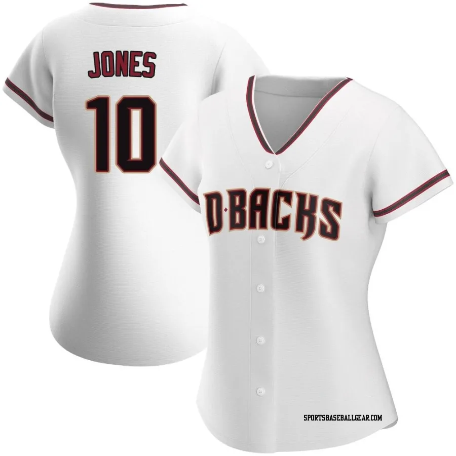 Adam Jones Women's Arizona Diamondbacks White Authentic Home Jersey