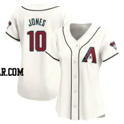 Adam Jones Women's Arizona Diamondbacks White Limited Home Jersey