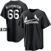 Adam Kloffenstein Men's St. Louis Cardinals Black/White Replica Jersey