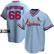 Adam Kloffenstein Men's St. Louis Cardinals Light Blue Replica Road Cooperstown Collection Jersey