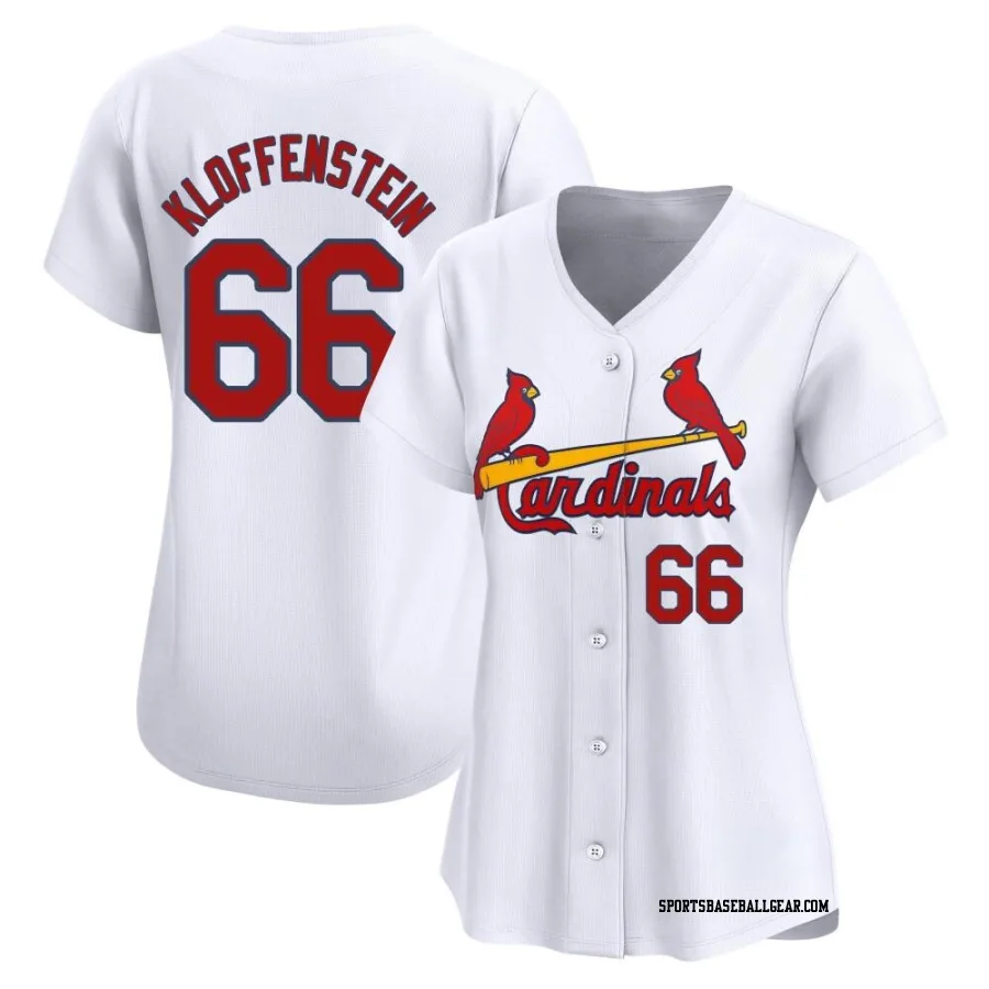 Adam Kloffenstein Women's St. Louis Cardinals White Limited Home Jersey