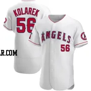 Adam Kolarek Men's Los Angeles Angels White Authentic Jersey