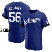 Adam Kolarek Men's Los Angeles Dodgers Royal Authentic 2021 City Connect Jersey