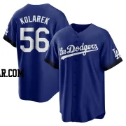 Adam Kolarek Men's Los Angeles Dodgers Royal Replica 2021 City Connect Jersey