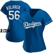 Adam Kolarek Women's Los Angeles Dodgers Royal Authentic Alternate Jersey