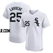 Adam LaRoche Men's Chicago White Sox White Elite Home Jersey