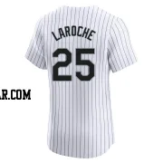 Adam LaRoche Men's Chicago White Sox White Elite Home Jersey