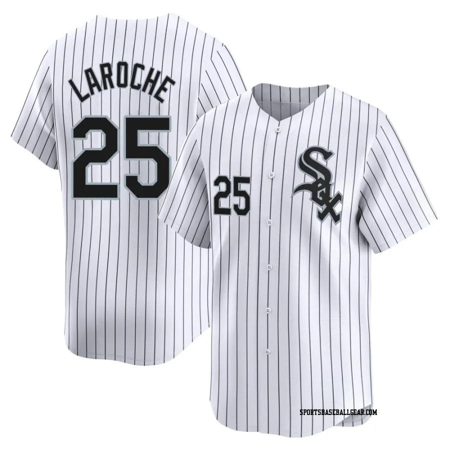 Adam LaRoche Youth Chicago White Sox White Limited Home Jersey