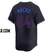 Adam Macko Men's Toronto Blue Jays Black Limited 2024 City Connect Jersey