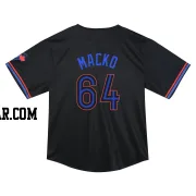 Adam Macko Toddler Toronto Blue Jays Black Limited 2024 City Connect Jersey