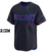 Adam Macko Youth Toronto Blue Jays Black Limited 2024 City Connect Jersey