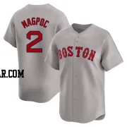 Adam Magpoc Men's Boston Red Sox Gray Limited Away Jersey