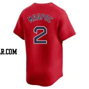 Adam Magpoc Men's Boston Red Sox Red Limited Alternate Jersey