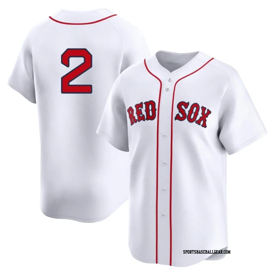 Adam Magpoc Men's Boston Red Sox White Limited 2nd Home Jersey