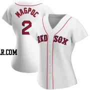 Adam Magpoc Women's Boston Red Sox White Authentic Home Jersey