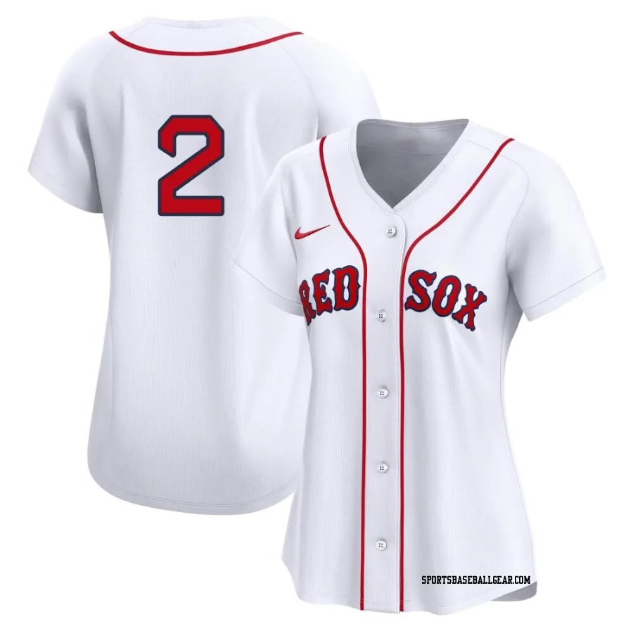 Adam Magpoc Women's Boston Red Sox White Limited 2nd Home Jersey