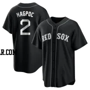 Adam Magpoc Youth Boston Red Sox Black/White Replica Jersey