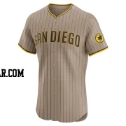 Adam Mazur Men's San Diego Padres Brown Elite Alternate Jersey