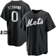 Adam Ottavino Men's New York Mets Black/White Replica Jersey