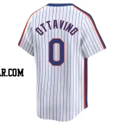 Adam Ottavino Men's New York Mets White Limited Cooperstown Collection Jersey