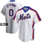 Adam Ottavino Men's New York Mets White Replica Home Cooperstown Collection Jersey